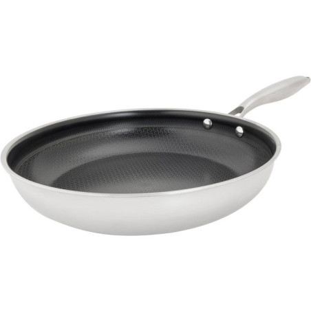 Poele - COSY & TRENDY - HEXAPRO - Acier inoxydable - Ø28 cm - Anti-adhésive - Tous feux dont induction