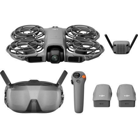 Drone - DJI - Neo 2 Motion Fly More Combo - Caméra 1/1.3'' 48 MP - Vidéo 4K HDR - Télécommande Motion Controller - Kit 3 bat