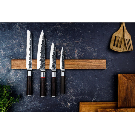 Couteau a ménager - FORGED - SEBRA - Acier japonais 440C - Manche en bois Dalbergia - L 12,5 cm