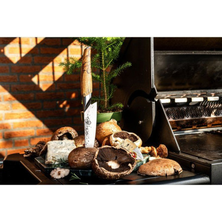 Couteau du chef - FORGED - KATAI - Acier VG10 - Manche en bois de racine - L 16 cm