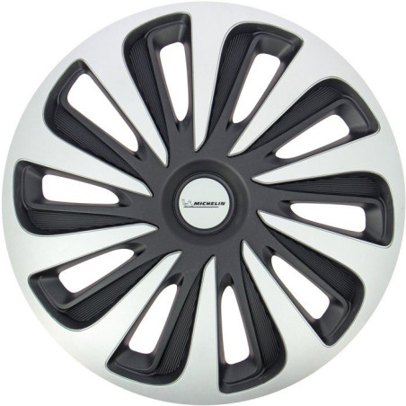 MICHELIN Enjoliveur 17 NVS 3D par 4 en boîte Noir