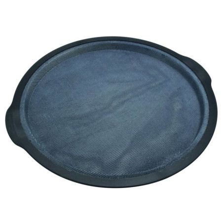 Plaque a pizza ronde - ZENKER - Ø 36 cm - Silicone fibre de verre - Noir