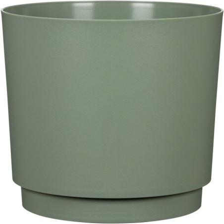 Cache-pot rond - GARDEN ID - Plano - Ø 25 - 7 L - H 22 cm - Vert clair
