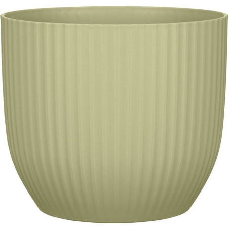 Pot de fleurs rond - DEROMA - 231 - 10 L - Ø 27 cm - Vert