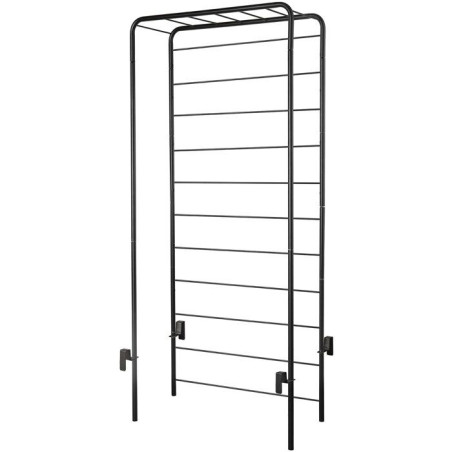 Porte-plantes - DEROMA - Cosmo - 78 x H 155 cm - Métal - Gris