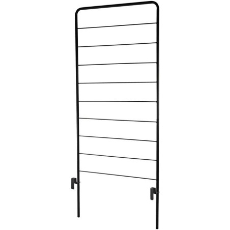 Porte-plantes - DEROMA - Cosmo - 78 x H 163 cm - Métal - Gris