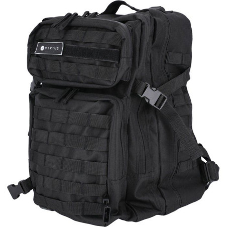 Sac de sport - Crossfit - VIRTUS - Systeme MOLLE - Macaso - Noir