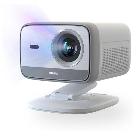 Vidéoprojecteur - PHILIPS - NeoPix 444 - Full HD 1080p - 500 lumens ANSI - 100 - HDMI - Jack 3,5 mm - Inclus câble USB-C vers