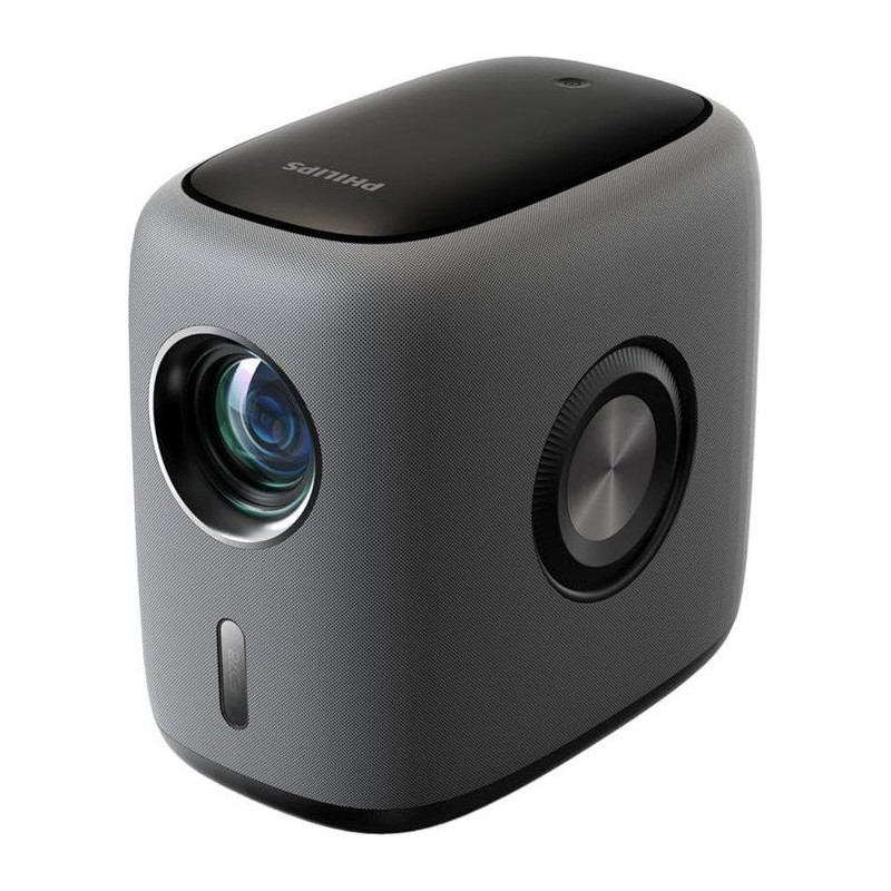 Philips NeoPix 444 Proiettore 4K Full HD 1080p – 500 ANSI Lumen, Autofocus E Audio Stereo 10W Con Cavo USB-C A HDMI