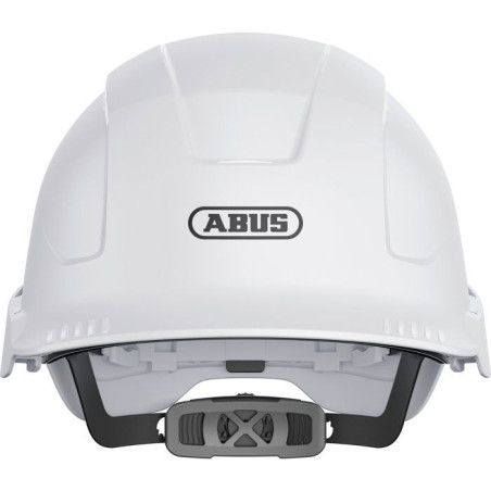 Casque de protection industrielle - ABUS - SCATOR - Blanc polair