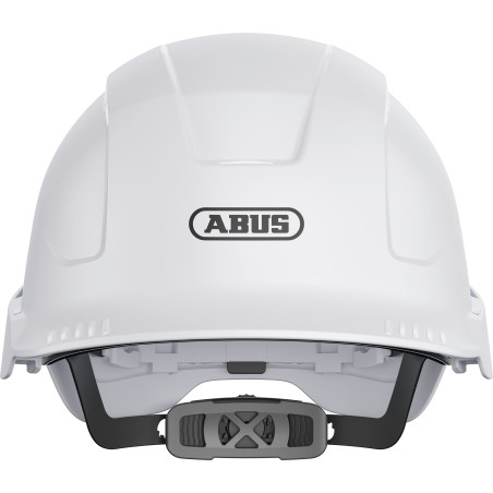 Casque de protection travaux électrique - ABUS - SCATOR-E - Blanc polair