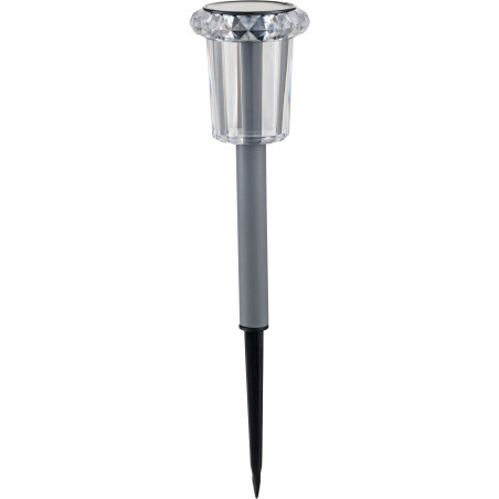 Balise solaire - GALIX - G2624 - Effet Étoile - H30 cm - 3 LED SMD - Blanc chaud - 2 Lumens