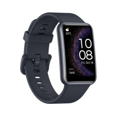 Montre connectée - Huawei - Watch Fit&nbsp;Spécial Edition Starry - Ecran AMOLED de 1.64 - Noir