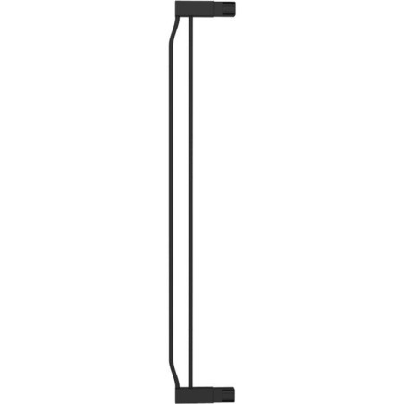 INGENUITY Rallonge, Extension Accessoire de barriere de sécurité 8 cm Noir Métal compatible avec barriere ouverture sans les