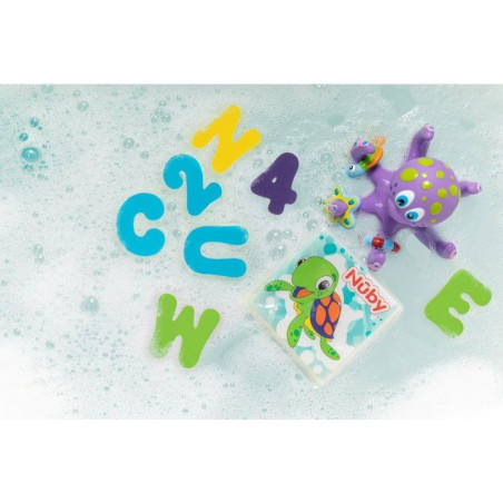 Lettres et chiffres en mousse - NUBY - Pour le bain - Des 12 mois - Multicolore