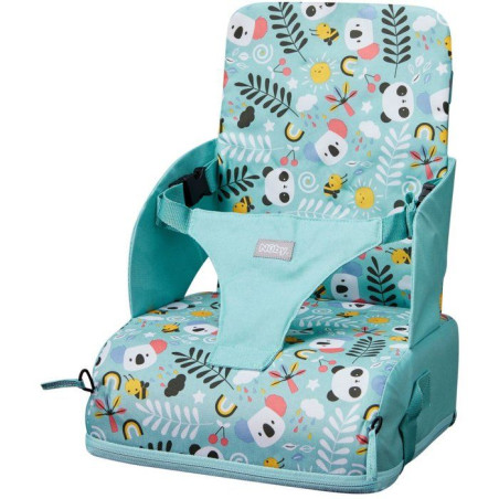 Siege réhausseur enfants - NUBY - Panda - Pliable - Mousse - Imperméable - Des 6 mois