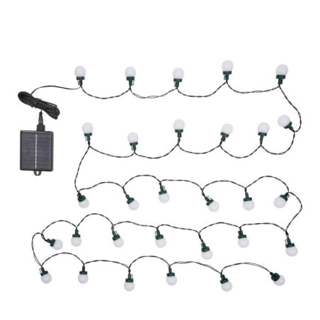 Guirlande Festoon - SMART GARDEN - MultiPower BT - 35 Lumens - 30 ampoules - Plastique - L 4.35 m