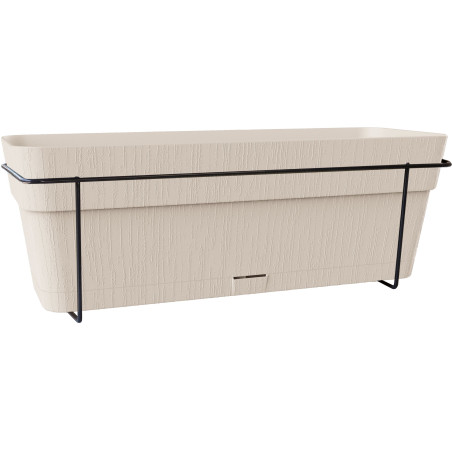 STEFANPLAST Balconniere ETHICA - 9 L - 50x18 x h17 cm - Craie