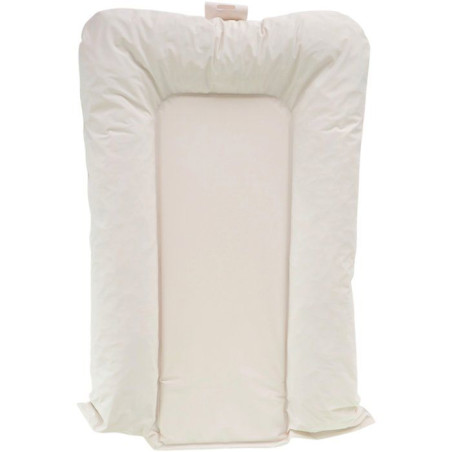 Matelas a langer - TINEO - FLOCONS - PVC - Ecru