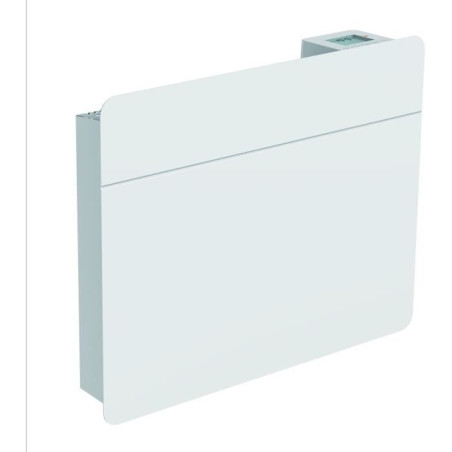 Convecteur électrique mural - 1000W - WARM TECH - 230V - Jusqu'a 30m3 - Blanc