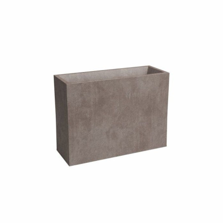 Jardiniere haute SYDNEY - Plastique - Taupe - Rectangulaire - 79.5x295x68 cm - 50 L - ARTEVASI