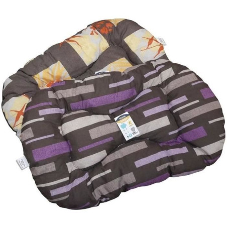 Couchage pour chien - AIME - Coussin Oval - 50 cm - Gris