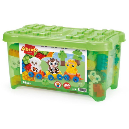 Coffret ferme Abrick - ECOIFFIER - 250 pcs - Des 18 mois