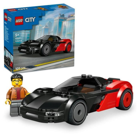 LEGO City 60486 La Supercar Électrique - Jeu de Construction des 5 ans - Idée de Cadeau