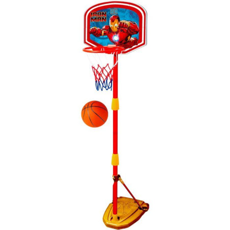 Panier de basket - MARVEL - Iron Man - Réglable avec sons et lumieres - 100-160 cm