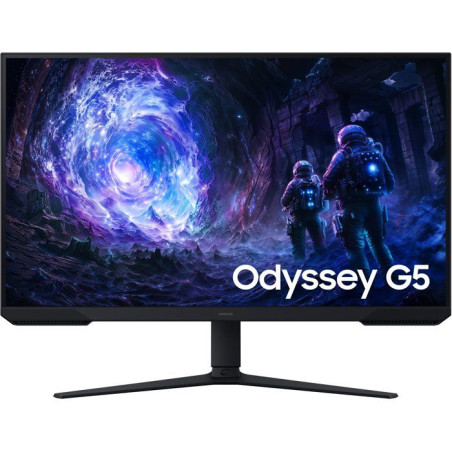 Ecran PC Gamer - SAMSUNG - 32 - WQHD - 180Hz - Dalle VA - 1ms - ODYSSEY G5 - Ajustable en hauteur