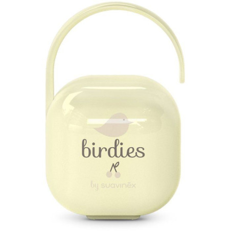 Porte-sucette - SUAVINEX - Birdies - Des la naissance - Beige