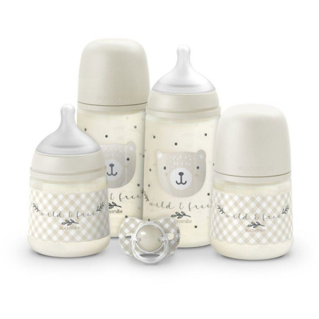 Set nouveau-né - SUAVINEX - Night&Day Wild&Free - 0 a 6 mois - Beige