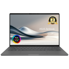 PC Portable ASUS ZenBook 14 OLED UX3407 : Win 11 - 14.0 WUXGA - Snapdragon X1P-26 100 - RAM 16Go - 512Go SSD