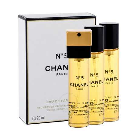 Coffret de Parfum Femme Chanel Nº5, 3 pièces de 20 ml chacun