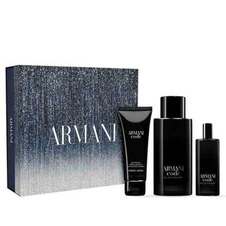 Coffret de Parfum Homme Armani Code Men 3 Pièces 215 ml