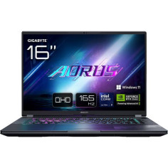 Pc Portable Gaming - AORUS - ELITE 16 - 16 QHD+ - 165Hz - Intel Core Ultra 9 275HX - 32Go RAM - RTX 5070 8Go - SSD 2To