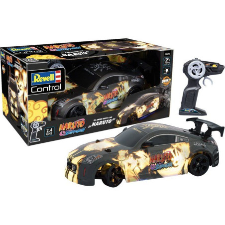 Voiture radiocommandée - REVELL Control - Drift Car RC - Naruto - 2,4 ghz - Échelle 1:18 - Des 6 ans