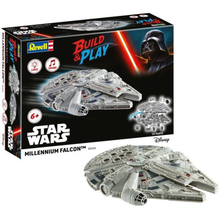 Vaisseau a construire - REVELL - Build & Play - Star Wars - Faucon Millenium - Sons et lumieres - Des 6 ans