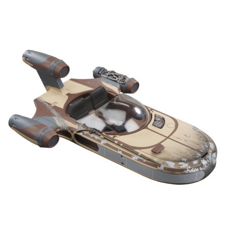 Star Wars Landspeeder de Luke Skywalker, figurine de 9,5&nbsp;cm et véhicule de collection, The Vintage Collection Star Wars&nbsp;: Un