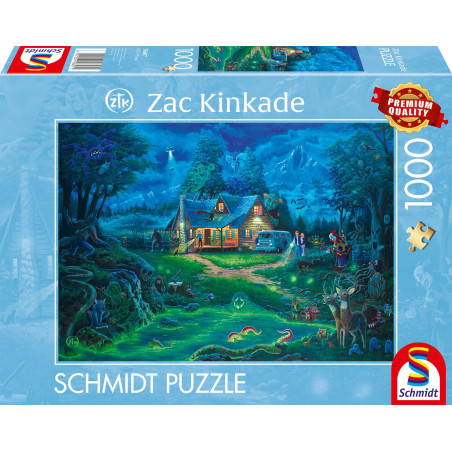 Puzzle - SCHMIDT SPIELE - La maison hantée - 1000 pieces - Des 12 ans