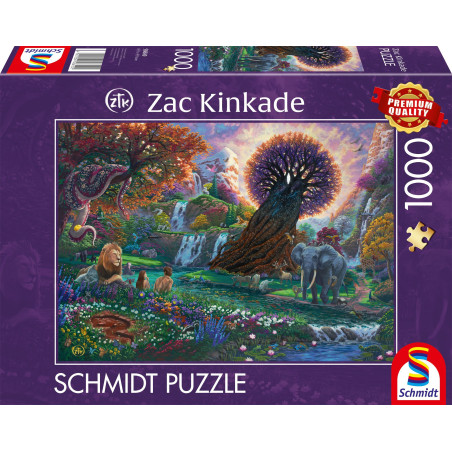 Puzzle - SCHMIDT SPIELE - Le jardin d'Eden - 1000 pieces - Des 12 ans
