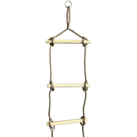Accessoire pour portique - ALEO BY TRIGANO - 437 - Echelle de corde - Bois