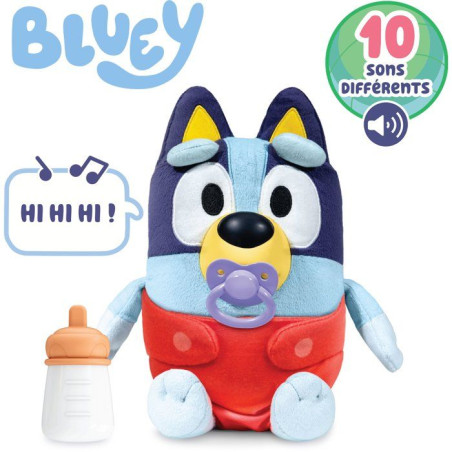 Peluche - BLUEY - Bébé Bluey - 28 cm - Des 3 ans