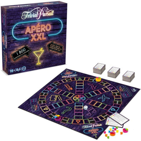 TRIVIAL PURSUIT Apéro XXL - Jeu de société - WINNING MOVES - 2 joueurs minimum - Des 16 ans