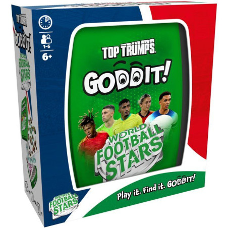 GODDIT - Top Trumps World Football Stars - Jeu de cartes - WINNING MOVES - 1 a 6 joueurs - Des 6 ans