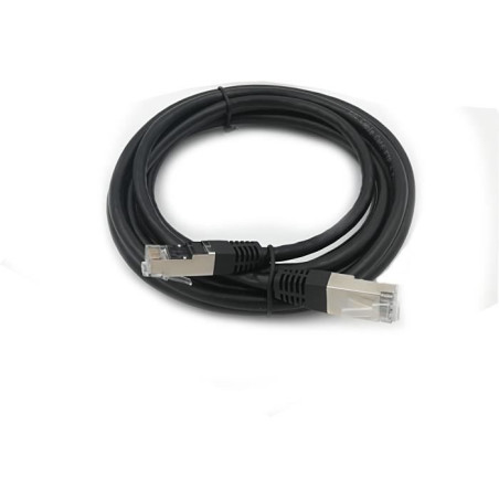 Câble RJ45 - LINEAIRE - PCC6FNE - Cat.6 - Blindé - F/UTP - Noir - 3m