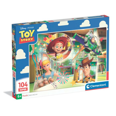 Puzzle - Clementoni - Toy Story - Disney Pixar -104 pieces - 48,5x33,5 - Super - Des 6 ans