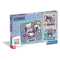 Puzzle 3 x 48 pieces -...