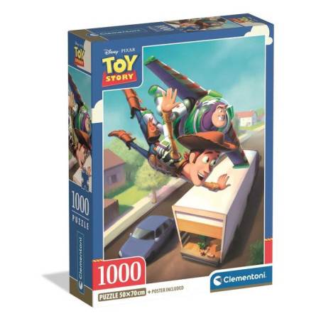 Puzzle - Clementoni - Toy Story - Disney Pixar - 1000 pieces - 50x70 - Poster inclus
