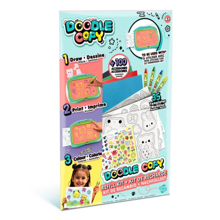 Canal Toys - Arts & Crafts - Doodle Copy Kit de Recharge&nbsp;&nbsp;- Des 4 ans - LIT 006